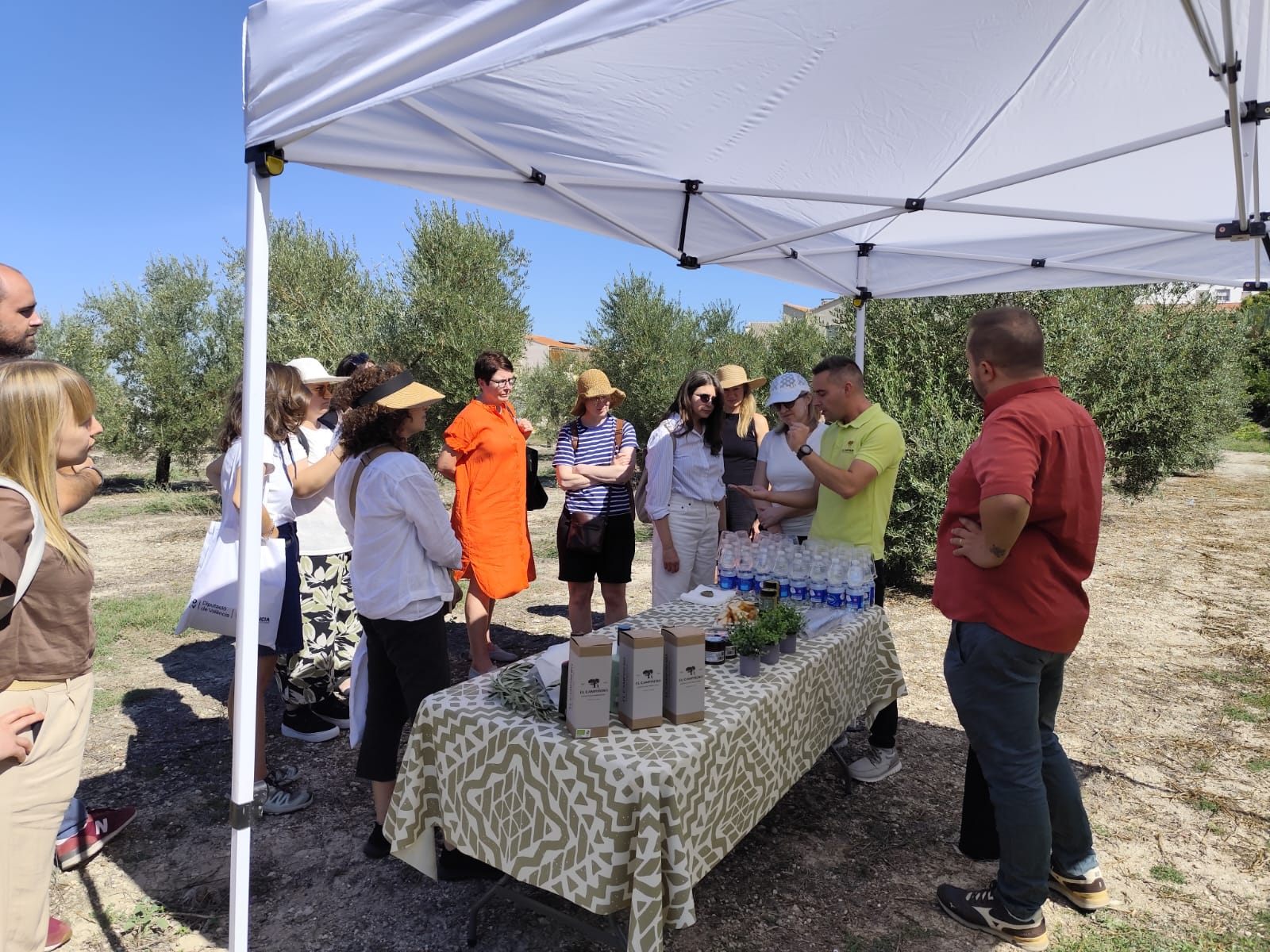 Visita de la Mancomunidad a Campoenguera