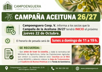 CampoEnguera participará en Albir Wine Lover 2026 dentro de la sección de aceites