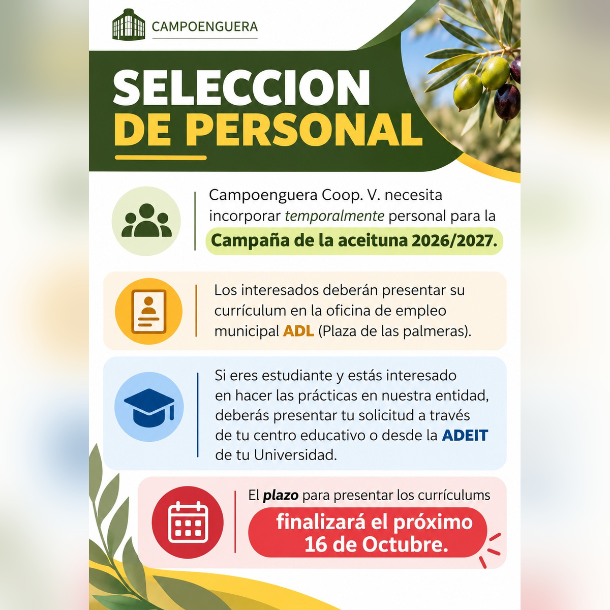campoenguera seleccion de personal