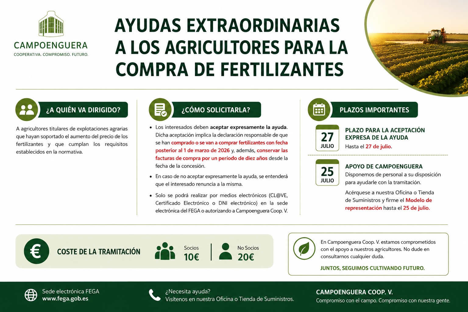 compra de fertilizantes