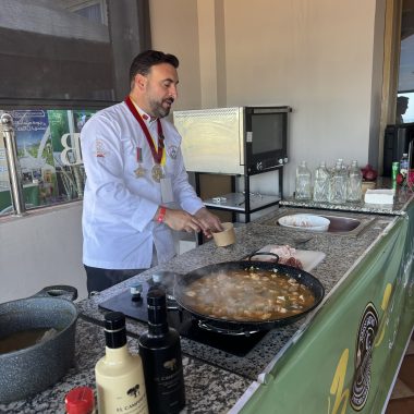 El chef Rubén Fenollar triunfa en el Souss Gastro Festival de Marruecos con una exhibición de cocina mediterránea y AOVE Campoenguera